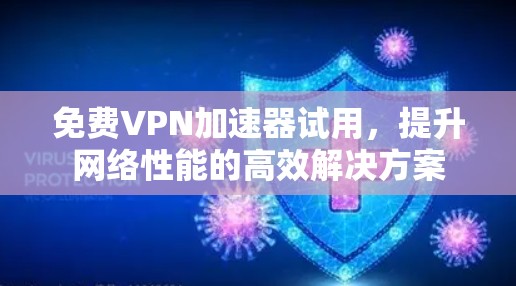 免费VPN加速器试用，提升网络性能的高效解决方案