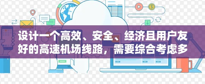 设计一个高效、安全、经济且用户友好的高速机场线路，需要综合考虑多个关键因素。以下是对这一过程的系统化总结