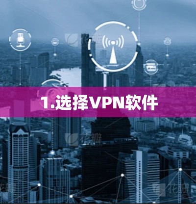 1.选择VPN软件