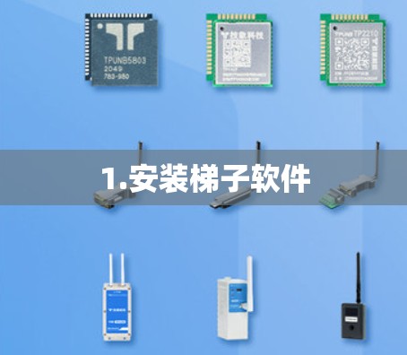 1.安装梯子软件
