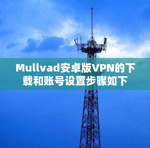 Mullvad安卓版VPN的下载和账号设置步骤如下
