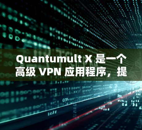 Quantumult X 是一个高级 VPN 应用程序，提供多种功能来帮助用户保护隐私、匿名上网和安全防护。以下是 Quantumult X 账号设置的主要功能说明