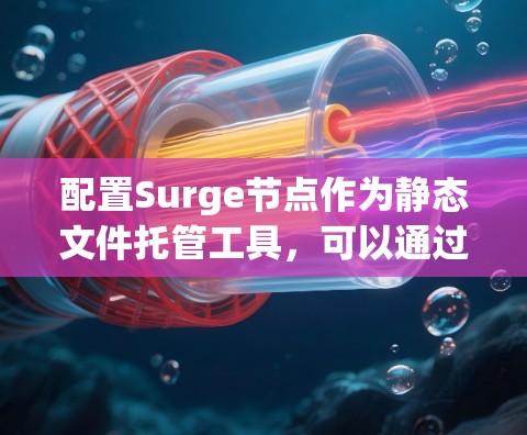 配置Surge节点作为静态文件托管工具，可以通过以下步骤完成