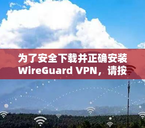 为了安全下载并正确安装WireGuard VPN，请按照以下步骤操作