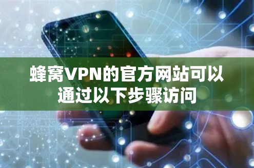 蜂窝VPN的官方网站可以通过以下步骤访问